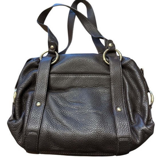 Michael Kors Brown and Gold Satchel with Structured Design - Picture 4 of 8